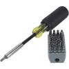 imageKlein Tools 32510 Magnetic Multibit Screwdriver with Sturdy Torx Hex Spanner TriWing Torq and Nut Tamperproof Bits and Storage BlockScrewdriver