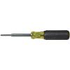 imageKlein Tools 32559 Multibit Screwdriver  Nut Driver Extended Reach 6in1 Tool with Nut Driver Phillips and Slotted BitsScrewdriver