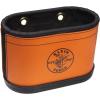 imageKlein Tools 5144BHB Oval HardBody Bucket Tool Organizer with Kickstand Hook Holes NonConductive Plastic Polypropylene Bottom 15PocketOrganizer