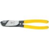 imageKlein Tools 63030 Cable Cutter Made in USA Coaxial Cutter for 1Inch Aluminum and Copper Cable OneHand Shearing34Inch