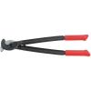 imageKlein Tools 63035 Utility Cable Cutter Made in USA for MCM Copper and 350 MCM Aluminum Cable with ShearType Hook Jaws 16Inch Handles