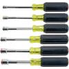 imageKlein Tools 6356 Tool Set Heavy Duty Magnetic Nut Drivers SAE Sizes 14 516 38 716 12 and 916Inch Hex 6Inch 6Piece6Piece
