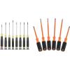 imageKlein Tools 85617 Mini Precision Screwdriver Set Slotted Phillips TORX CushionGrip Handles Ideal for Terminal Blocks ElectronicsScrewdriver Set  Screwdriver Set