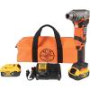 imageKlein Tools BAT20LW RightAngle Impact Wrench 300 ftlb Compact Cordless and Battery Operated Tool OnlyFull Kit