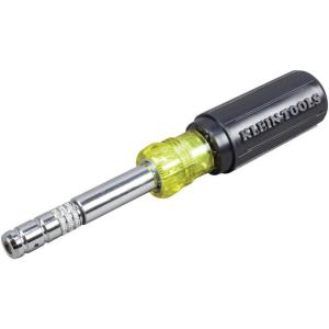 imageKlein Tools 32596 MultiBit Screwdriver Nut Driver Magnetic 8in1 HVAC Slide Drive Tool with Hex Phillips Schrader Bits Nut Drivers8in1