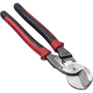 imageKlein Tools 63215 Cable Cutter Made in USA HighLeverage 65Inch Compact Forged From US Made Steel Ideal for Cutting Aluminum and Copper CableCutter  Stripper