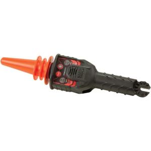 imageKlein Tools HVNCVT1 DualRange NonContact HighVoltage Tester DualRange AudioVisual Indicators Water Resistant With Case and BatteryDual Range