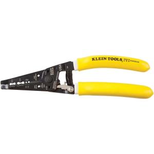 imageKlein Tools K1412 Wire Cutter  Stripper Made in USA Dual NM Cable Stripper and Cutter for Solid Copper Strips 12 and 14 AWGNMD90 Cable