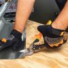 imageKlein Tools 2400L LeftCutting Offset Snips Aviation Tin Snips with Forged Blade for Precision Sheet Metal CuttingStraightCutting