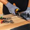 imageKlein Tools 2400L LeftCutting Offset Snips Aviation Tin Snips with Forged Blade for Precision Sheet Metal CuttingStraightCutting