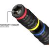 imageKlein Tools 32914HD 14in1 Impact Rated Flip Socket Set Magnetic Socket Set with 12 Hex Drivers and Bit Holder SAE ampamp Metric Sizes CushionGrip Handle