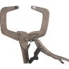 imageKlein Tools 38630 CClamp Locking Pliers with Standard Jaws Intuitive Thumb Knob Adjustable Clamp for Home Shop Woodworking 6Inch11In Standard Jaw