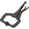 imageKlein Tools 38630 CClamp Locking Pliers with Standard Jaws Intuitive Thumb Knob Adjustable Clamp for Home Shop Woodworking 6Inch11In Swivel Jaw