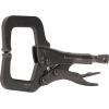 imageKlein Tools 38630 CClamp Locking Pliers with Standard Jaws Intuitive Thumb Knob Adjustable Clamp for Home Shop Woodworking 6Inch6In Standard Jaw