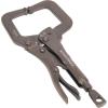 imageKlein Tools 38630 CClamp Locking Pliers with Standard Jaws Intuitive Thumb Knob Adjustable Clamp for Home Shop Woodworking 6Inch6In Standard Jaw