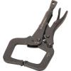 imageKlein Tools 38630 CClamp Locking Pliers with Standard Jaws Intuitive Thumb Knob Adjustable Clamp for Home Shop Woodworking 6Inch6In Standard Jaw