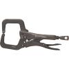 imageKlein Tools 38630 CClamp Locking Pliers with Standard Jaws Intuitive Thumb Knob Adjustable Clamp for Home Shop Woodworking 6Inch6In Standard Jaw