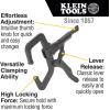 imageKlein Tools 38630 CClamp Locking Pliers with Standard Jaws Intuitive Thumb Knob Adjustable Clamp for Home Shop Woodworking 6Inch9In Standard Jaw