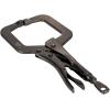 imageKlein Tools 38630 CClamp Locking Pliers with Standard Jaws Intuitive Thumb Knob Adjustable Clamp for Home Shop Woodworking 6Inch9In Standard Jaw