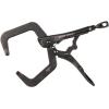 imageKlein Tools 38630 CClamp Locking Pliers with Standard Jaws Intuitive Thumb Knob Adjustable Clamp for Home Shop Woodworking 6Inch9In Standard Jaw
