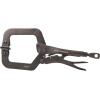 imageKlein Tools 38630 CClamp Locking Pliers with Standard Jaws Intuitive Thumb Knob Adjustable Clamp for Home Shop Woodworking 6Inch9In Swivel Jaw