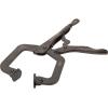 imageKlein Tools 38630 CClamp Locking Pliers with Standard Jaws Intuitive Thumb Knob Adjustable Clamp for Home Shop Woodworking 6Inch9In Swivel Jaw
