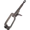 imageKlein Tools 38630 CClamp Locking Pliers with Standard Jaws Intuitive Thumb Knob Adjustable Clamp for Home Shop Woodworking 6Inch9In Swivel Jaw