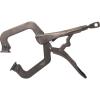 imageKlein Tools 38630 CClamp Locking Pliers with Standard Jaws Intuitive Thumb Knob Adjustable Clamp for Home Shop Woodworking 6Inch9In Swivel Jaw