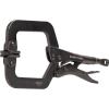 imageKlein Tools 38630 CClamp Locking Pliers with Standard Jaws Intuitive Thumb Knob Adjustable Clamp for Home Shop Woodworking 6Inch9In Swivel Jaw
