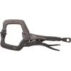 imageKlein Tools 38630 CClamp Locking Pliers with Standard Jaws Intuitive Thumb Knob Adjustable Clamp for Home Shop Woodworking 6InchStandard Jaw Kit