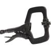 imageKlein Tools 38630 CClamp Locking Pliers with Standard Jaws Intuitive Thumb Knob Adjustable Clamp for Home Shop Woodworking 6InchStandard Jaw Kit