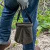 imageKlein Tools 5143 Canvas TaperedBottom Bag with Two Interior Pockets and a Snap Clip Made of No 10 Canvas