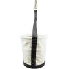 imageKlein Tools 5172PS HeavyDuty TaperedWall Bucket with 15 Inside Pockets No 4 Canvas15Pocket
