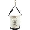 imageKlein Tools 5172PS HeavyDuty TaperedWall Bucket with 15 Inside Pockets No 4 CanvasHeavy Duty