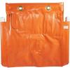 imageKlein Tools 51828 Tool Apron Made in USA 18Inch Aerial Apron with 8 Pockets and Tool Pouches Loops and Hooks in HiViz OrangeStandard