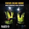 imageKlein Tools 56308 Rechargeable Headlamp with Strap 575 Lumens WideBeam LED AllOn or Direct Focus Modes for Work and OutdoorsHeadlamp with Mount