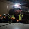 imageKlein Tools 56308 Rechargeable Headlamp with Strap 575 Lumens WideBeam LED AllOn or Direct Focus Modes for Work and OutdoorsHeadlamp with Mount