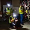 imageKlein Tools 56308 Rechargeable Headlamp with Strap 575 Lumens WideBeam LED AllOn or Direct Focus Modes for Work and OutdoorsHeadlamp with Strap