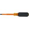 imageKlein Tools 6027INS Flathead Screwdriver Made in USA 516Inch Cabinet Tip Insulated 7Inch Shank1 Count Pack of 1