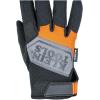 imageKlein Tools 60595 Work Gloves General Purpose Gloves Comfortable Suede Palm Touchscreen Capable Hook and Loop Closure MediumSmall