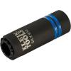 imageKlein Tools 66031 3in1 Slotted Impact Socket 12Point Deep Sockets Coaxial Spring Loaded 34 and 916Inch Hex Sizes 12Inch DriveSocket