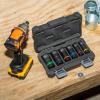 imageKlein Tools 66090 12Inch Impact Socket Set 2in1 Slotted Design 12Point Deep Sockets for Impact Wrenches Includes Tool Case 6Piece