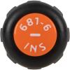 imageKlein Tools 6816INS Insulated Screwdriver Made in USA 1000V 316Inch Cabinet Tip Screwdriver with 6Inch Shank TipIdent CushionGrip Handle