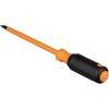 imageKlein Tools 6826INS Insulated Screwdriver Made in USA 1000V 14Inch Cabinet Tip Screwdriver with 6Inch Shank TipIdent CushionGrip Handle