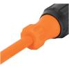 imageKlein Tools 6846INS Insulated Screwdriver Made in USA 1000V 2 Square Tip Screwdriver with 6Inch Shank TipIdent CushionGrip HandleOne Size