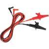 imageKlein Tools 69367 Alligator Clip Test Leads HeavyDuty Banana Plug Replacement Leads 10Foot