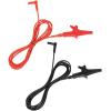 imageKlein Tools 69367 Alligator Clip Test Leads HeavyDuty Banana Plug Replacement Leads 10Foot