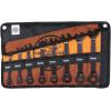 imageKlein Tools 69408G Ratcheting Combination Wrench Set SAE 8Piece 516 to 34Inch Steel Alloy Foam Pouch 90ToothMetric