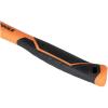 imageKlein Tools 83226 Linemans 26Ounce Claw Milled Hammer Fiberglass Handle Heavy Duty for Utility Poles Milled Face High Visibility Orange