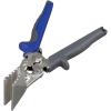 imageKlein Tools 86522 Hand Seamer Straight Metal Seamer has 3Inch Jaw for 22 Gauge Steel and 24 Gauge StainlessStraight Hand Seamer